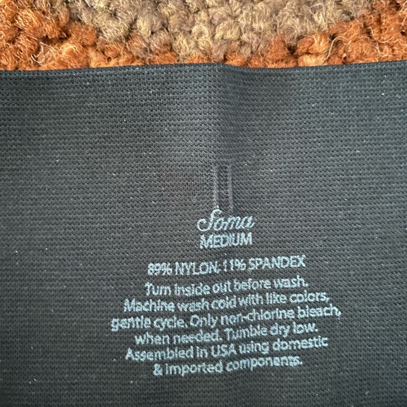 Soma Capri Pants Very Stretchy Size M - Picture 3 of 5